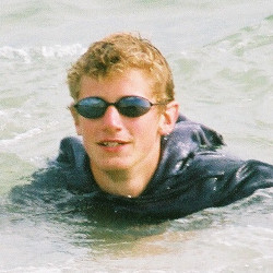 hoodie swimming fully clothed