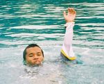 RESCUES, CASUALTY, WEAK SWIMMER
A weak swimmer signalling for help 17