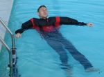 SURVIVAL, DROWNPROOFING, FLOATING
Inflate your clothes to float with less effort 1