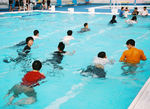 SURVIVAL, POOL, SURVIVAL SWIMMNG CLASS
Practice survival swimming first in a pool 8
