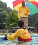 TRAINING, SUPERVISION
Always have a lifeguard on pool side during training 10