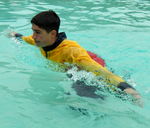 TRAINING, WADING, LOWER BODY
Wading forward builds lower body strength 4